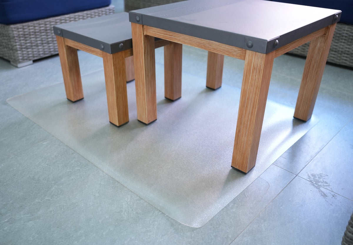 Clear PVC Chair Floor Mat for Hardwood Floor L87706