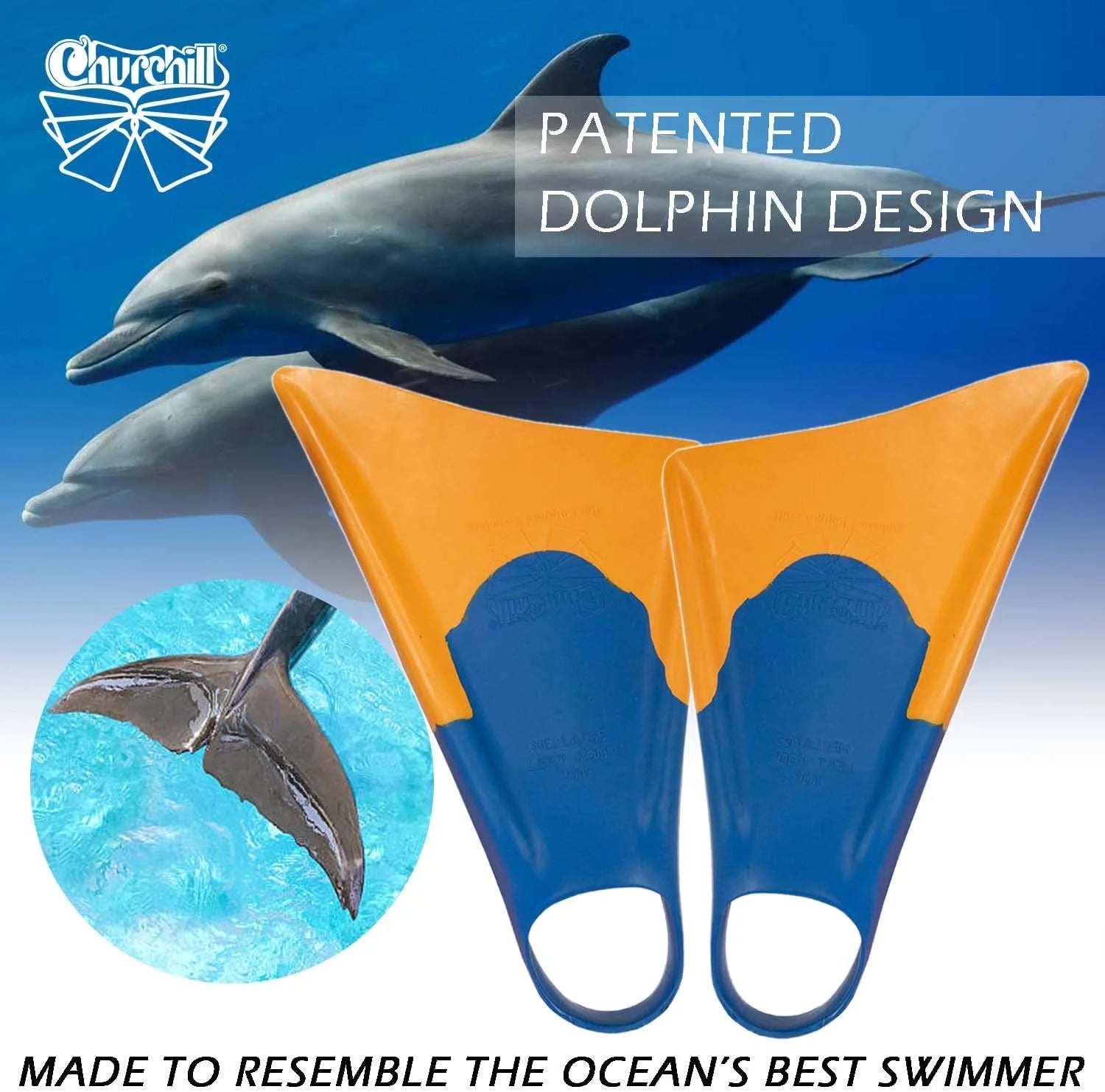 Floating Swimfins Made Of 100% Natural Gum Rubber X926242