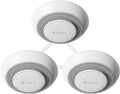 3-Pack Wireless Smoke Carbon Monoxide Detector Alarm Q369189