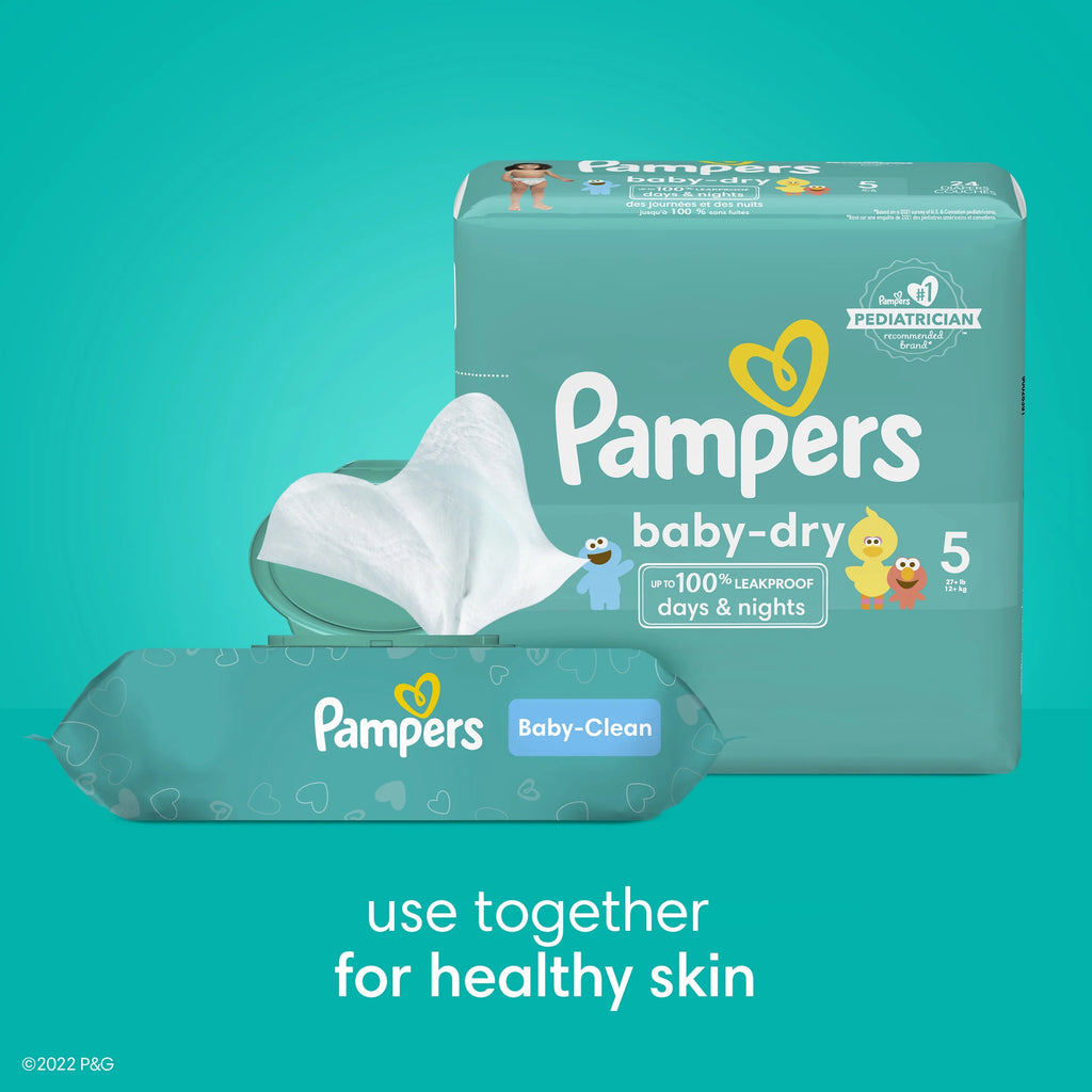Baby Dry Diapers Size 6, 64 Count P366898