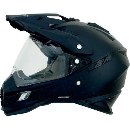 Flat Black Solid Helmet Y6463