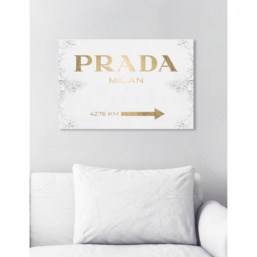 Gold Canvas Art (24 x 16) Q184