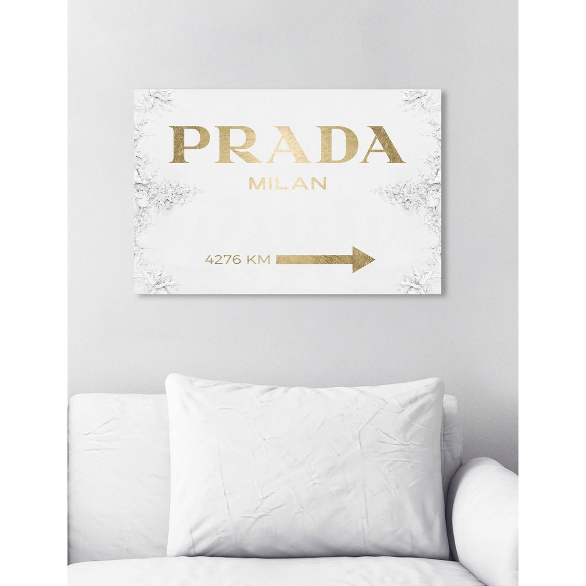 Gold Canvas Art (24 x 16) Q184
