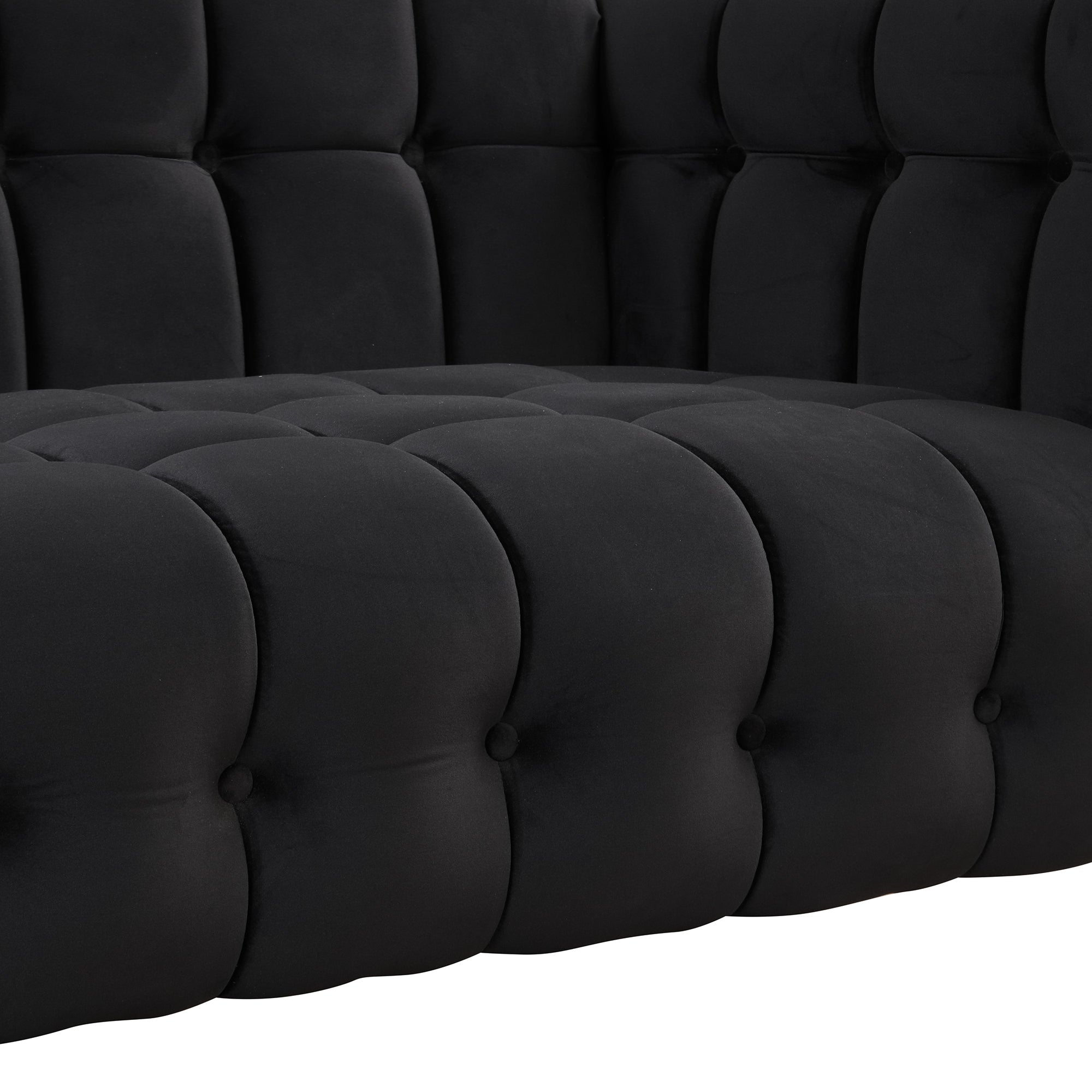 Modern Sofa with Solid Wood Legs U34134