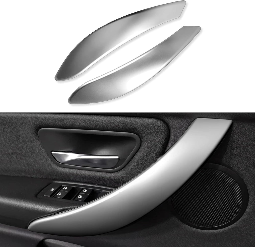 2PCS Car Door Handles Cover Sticker Decal ABS Trim (Blue) R2920