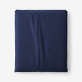 Navy King Fitted Sheet B558