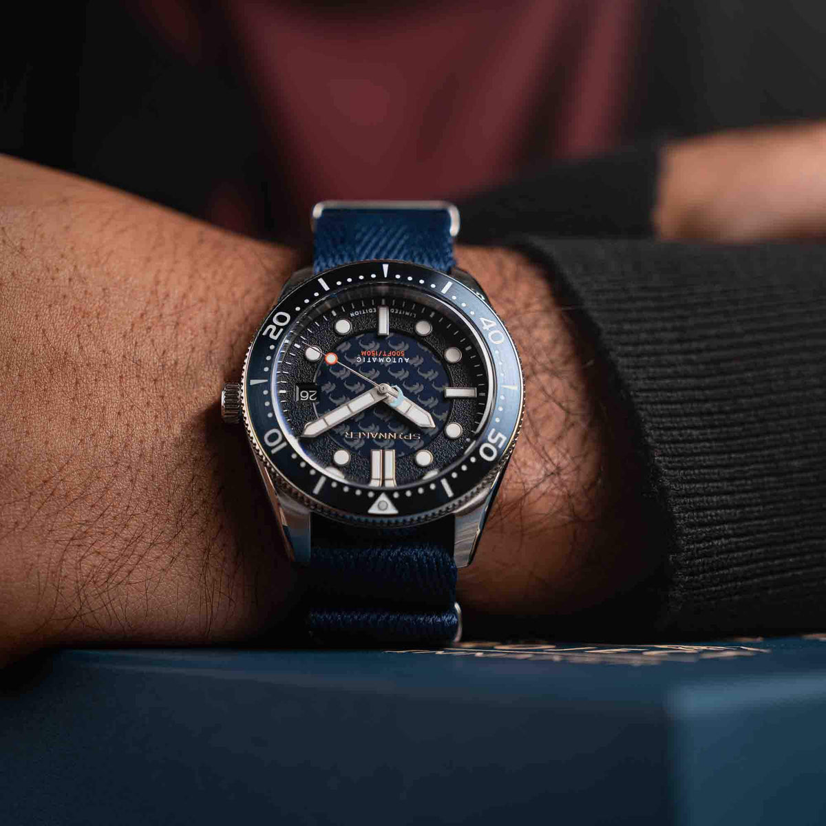 Ocean Blue Automatic Watch X7665