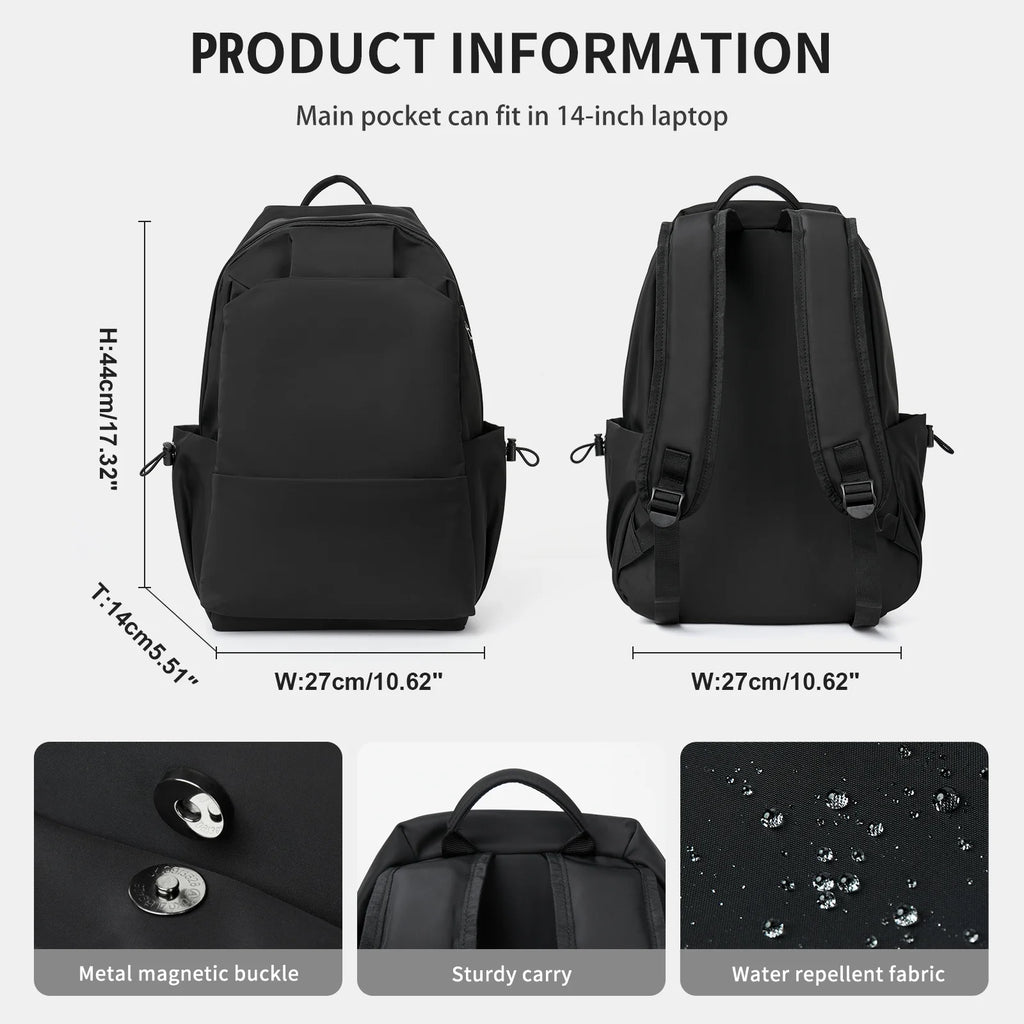 Black 15.6 Inch Laptop Backpack K991696