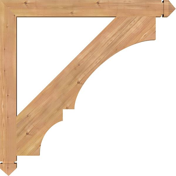 Western Red Cedar Smooth Bracket H6567