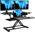 Black Electric Standing Desk Converter R771