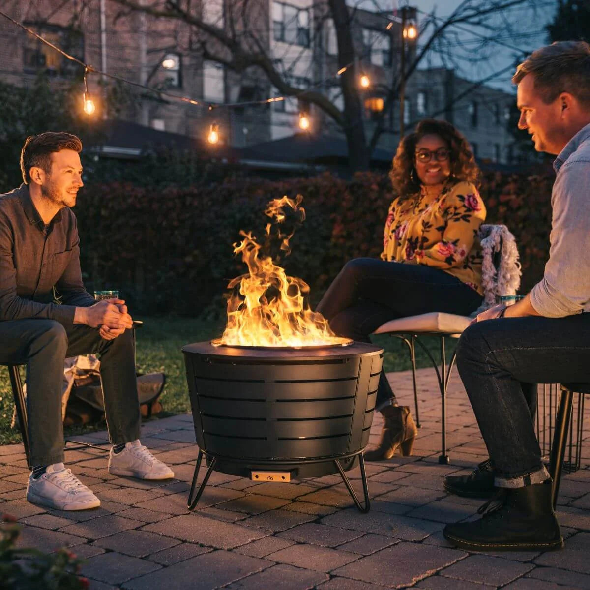 Stainless Steel Smokeless Fire Pit 25" N216048