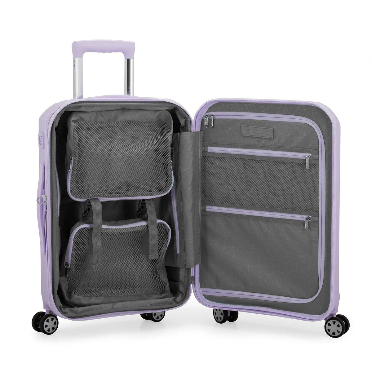 2 Piece Expandable Luggage Set - Hardside Carry-On & Check-In Spinner Suitcase I866067