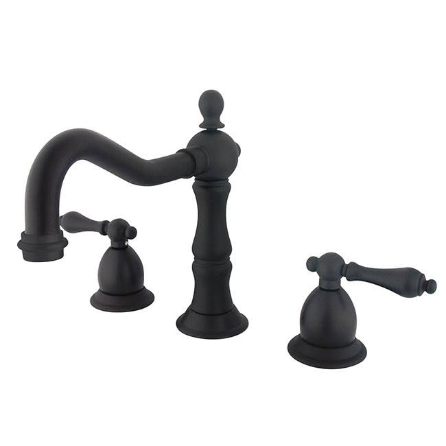 Polished Nickel Widespread Bathroom Faucet W28375