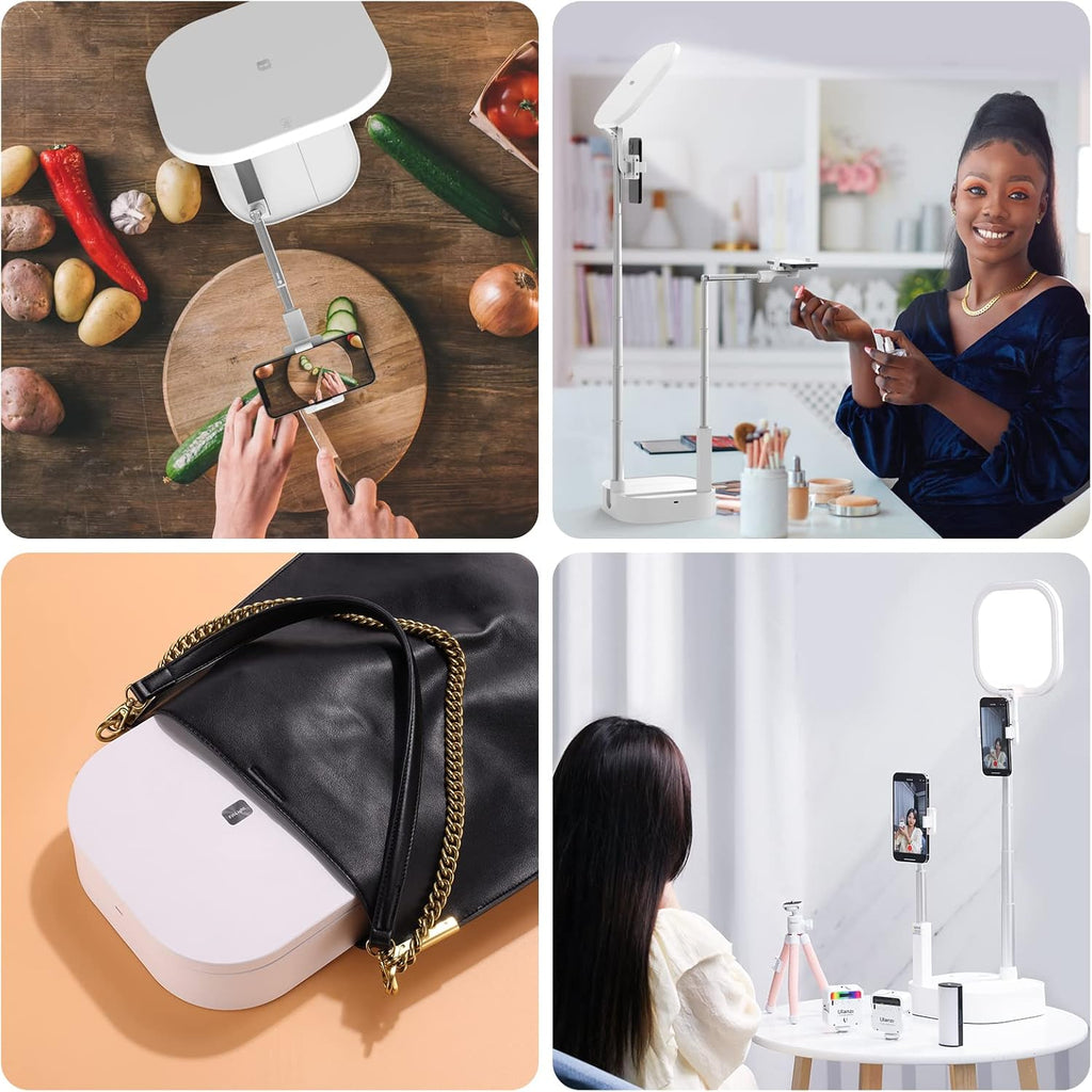 Adjustable Phone Tripod with Light Pack of 2 P266