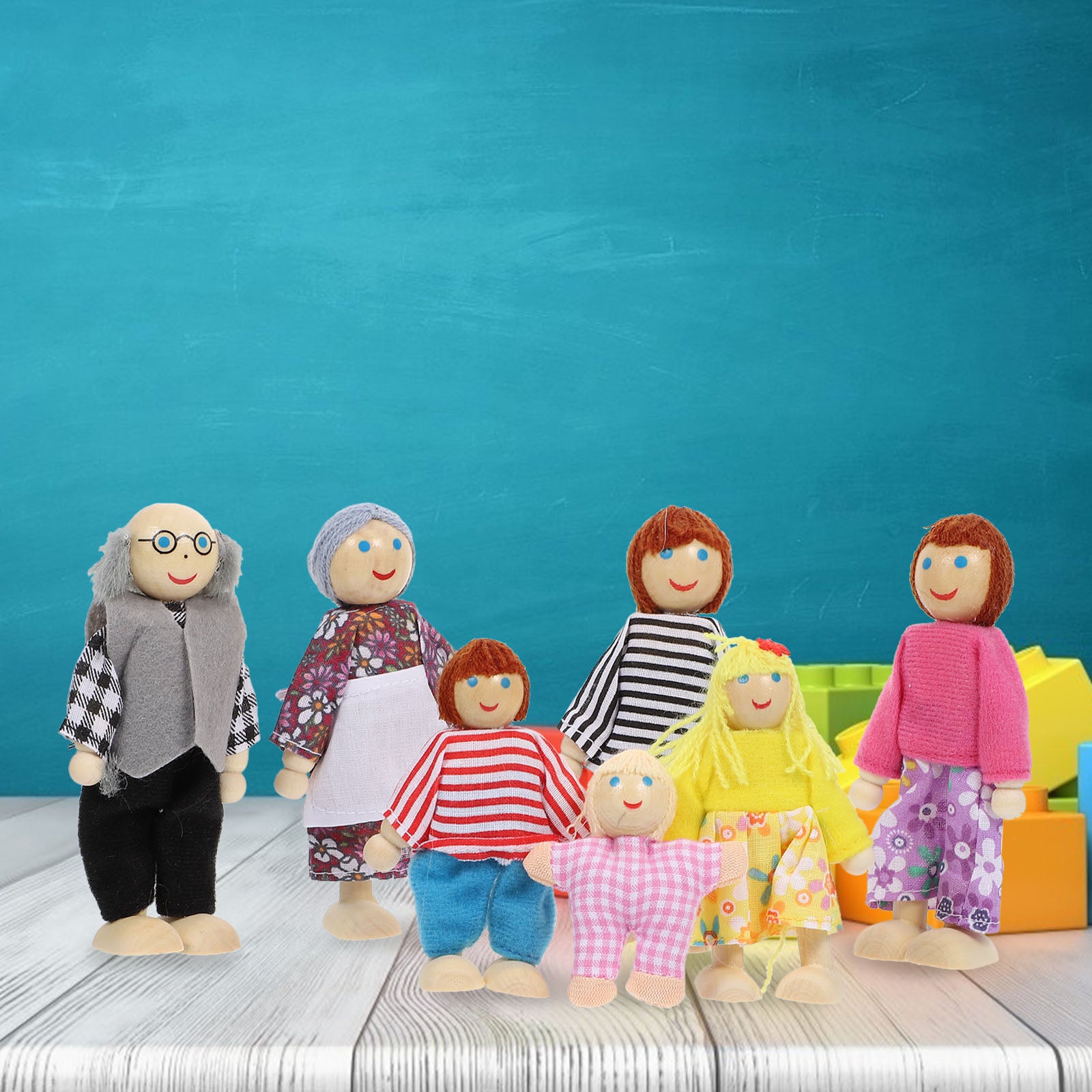 Dollhouse Mini People Figures C4113