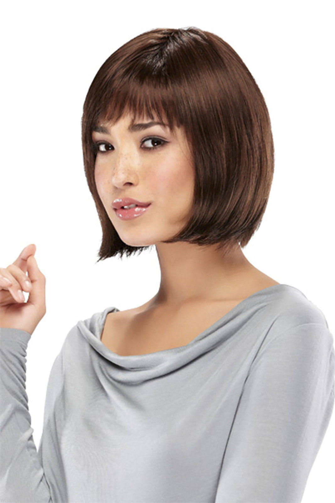 Medium Light Weight Straight Wigs P1878