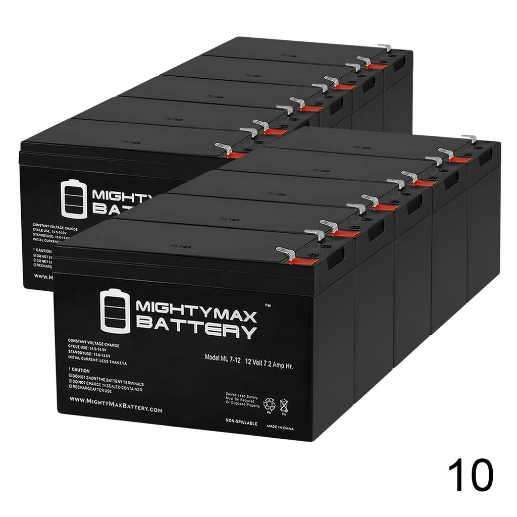 12V 7Ah Weatherproof Stealth Cam Battery Box - 10 Pack H181
