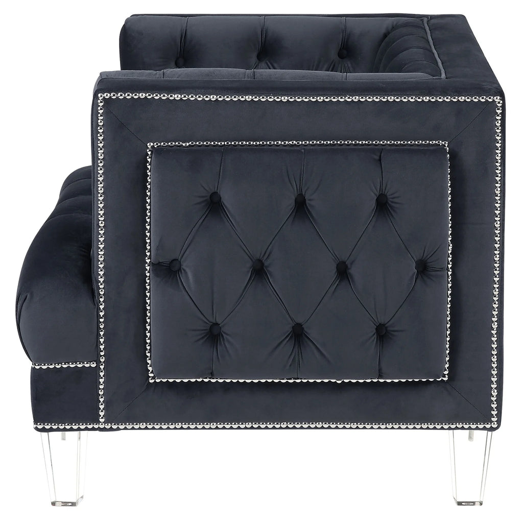 Charcoal Loveseat L719167