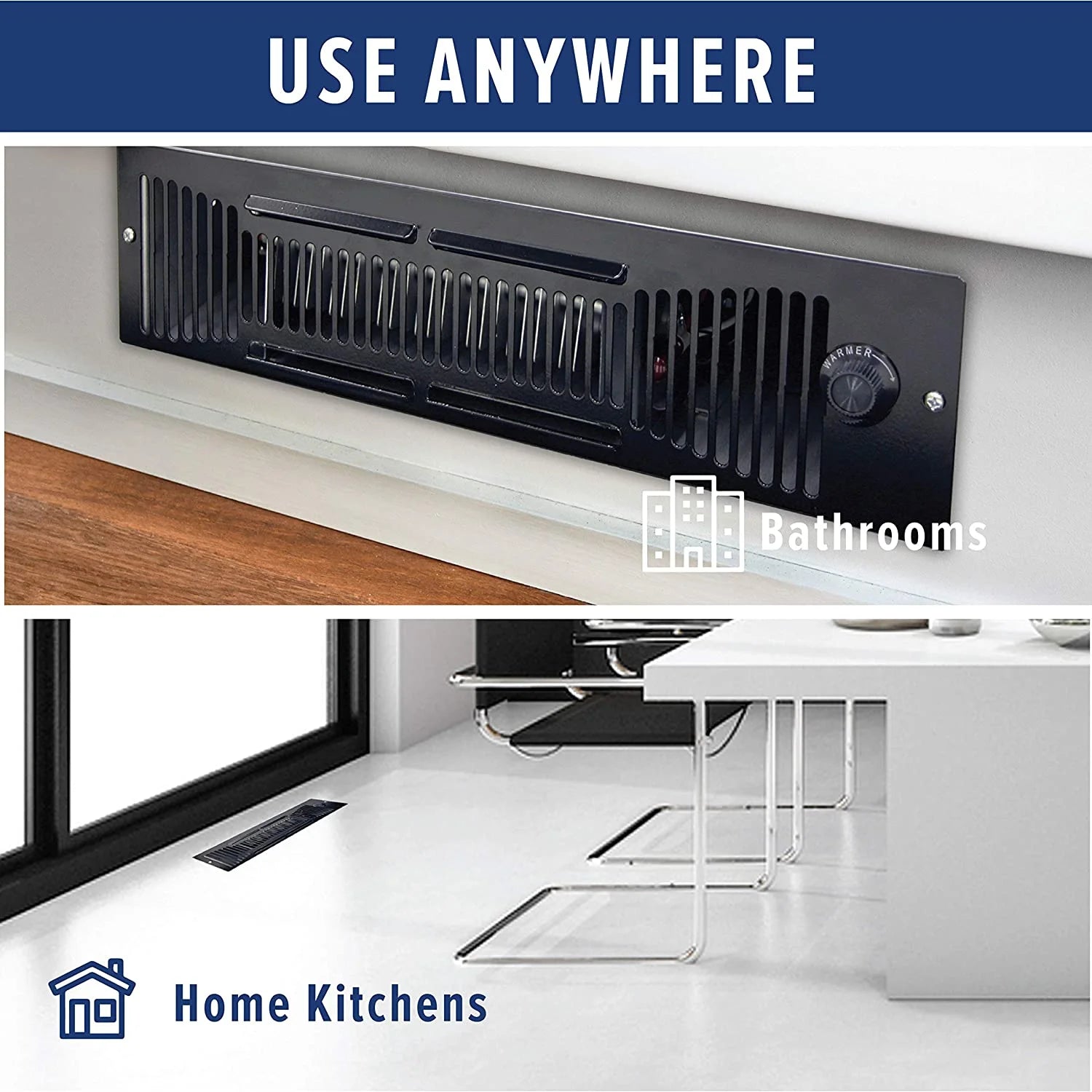 Electric Toe-Space Heater Q514