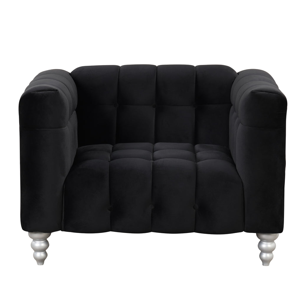 Modern Sofa with Solid Wood Legs U34134