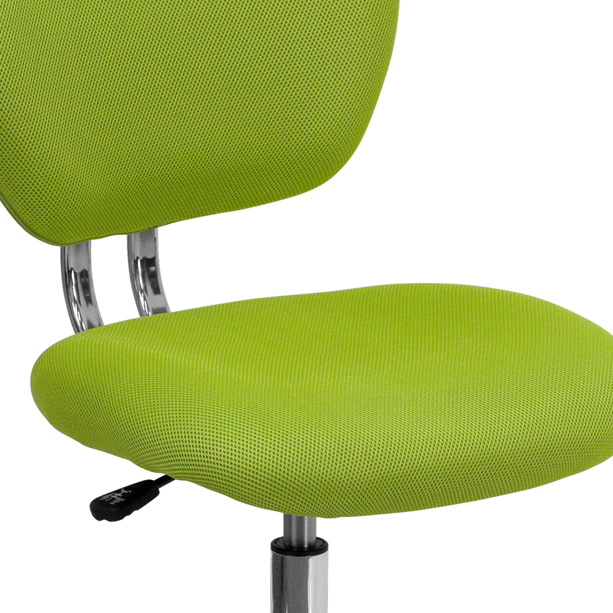 Yellow Mid-Back Mesh Padded Swivel Task Office Chair G6767
